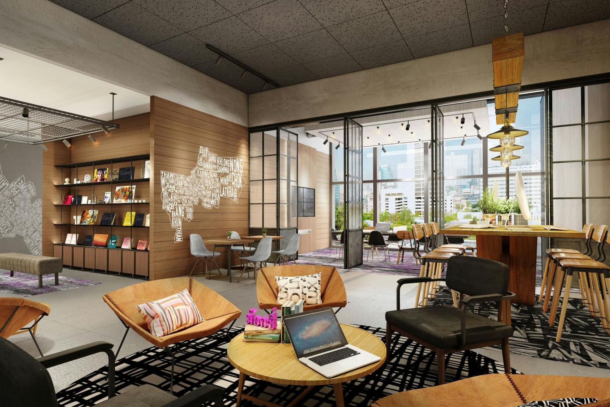Moxy Bangkok Ratchaprasong Hotel Exterior foto