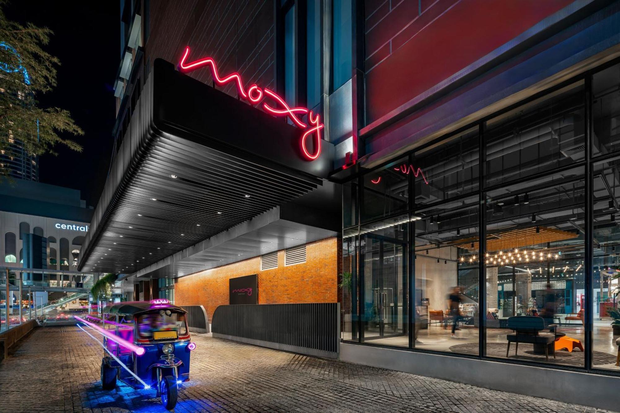 Moxy Bangkok Ratchaprasong Hotel Exterior foto
