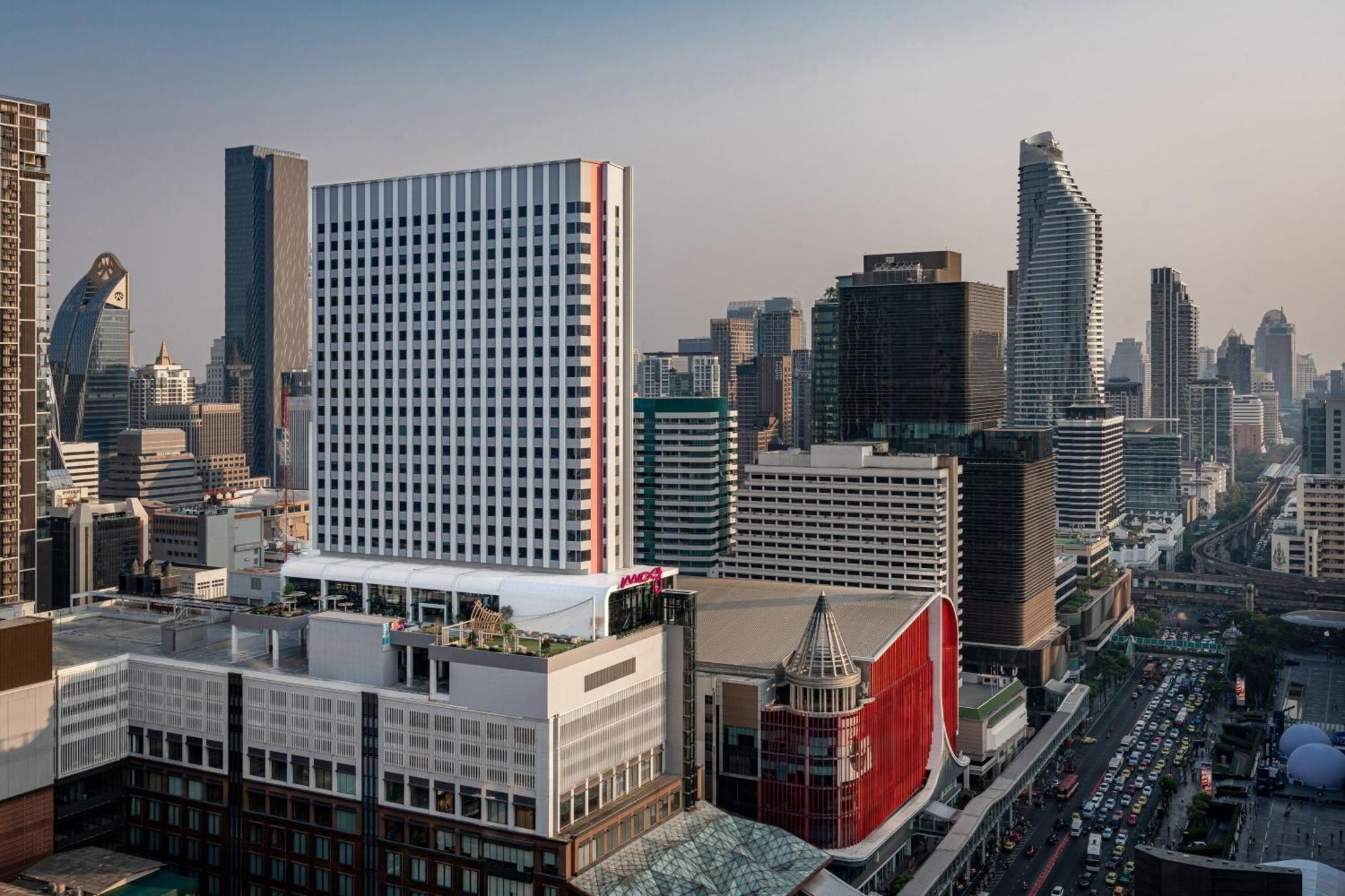 Moxy Bangkok Ratchaprasong Hotel Exterior foto